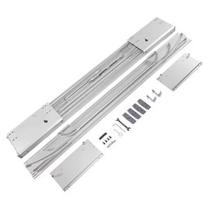 Mecanismo de Puerta Corredera Paralela de Alta Resistencia, Herrajes para Gabinetes Coplanares Empotrados, Sistema de Cierre Suave, Aleación de Aluminio, Deslizamiento Suave - Product Image 1