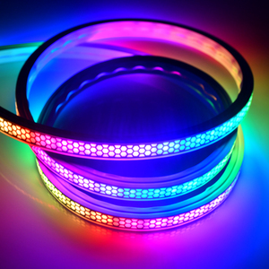 แถบไฟนีออนซิลิโคนป้องกันแสงสะท้อน16*10มม. ไฟ <span class=keywords><strong>LED</strong></span> นีออน<span class=keywords><strong>12V</strong></span> <span class=keywords><strong>LED</strong></span> RGB ดิจิตอลอัจฉริยะในร่ม - Product Image 5
