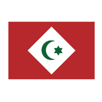 Banderoles de décoration intérieure et extérieure personnalisées promotionnelles, tissu polyester, drapeau national, drapeau de la République, drapeaux Rif 3x5FT