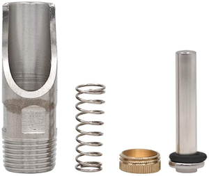 <span class=keywords><strong>Robinet</strong></span> d'abreuvement automatique pour porcs en acier inoxydable 1/2\" NPT, équipement d'abreuvement pour bétail, abreuvoir à tétine pour truies et porcelets - Product Image 3