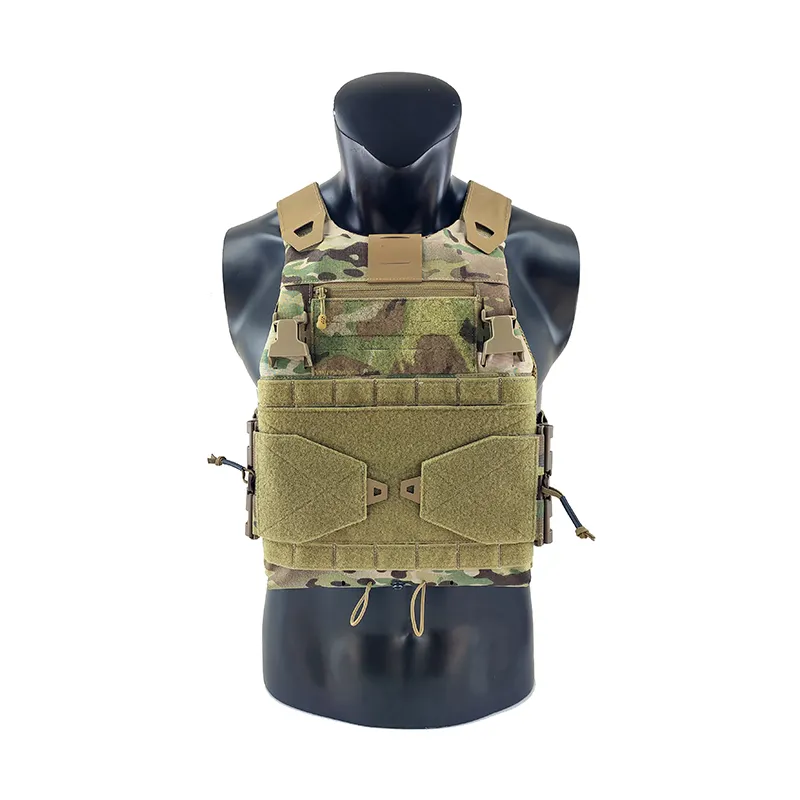 Trọng lượng nhẹ có thể điều chỉnh chiến thuật vest tấn công vest 500D Cordura Nylon Chiến Thuật Thiết bị đào tạo vest