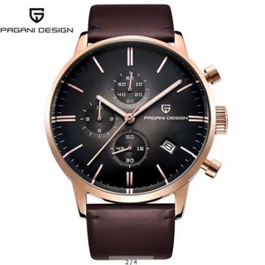 นาฬิกาข้อมือผู้ชาย Pagani Design 2720 ระบบจักรกล ดีไซน์สร้างสรรค์ กันน้ำ แสดงวันที่ นาฬิกาลำลองขนาดใหญ่ - Product Image 3