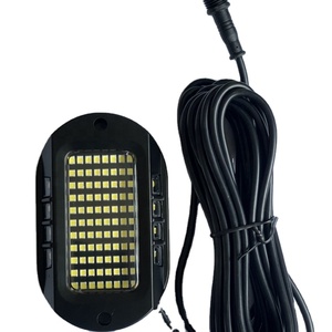 Mới nhất Trắng UTV góc đuôi ánh sáng bên phải hợp kim nhôm nhà ở Kingshowstar 104W siêu sáng đá ánh sáng với 104 dẫn chip - Product Image 3