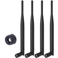 Antenne Wi-Fi extérieure sans fil étanche à montage par vis, gain 6,5 dBi, signal puissant 868 MHz 915 MHz, prix usine