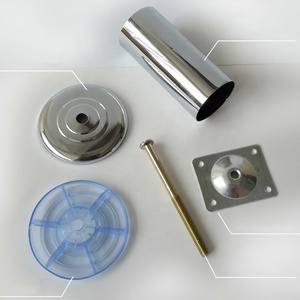 Accessori per sofà casa ufficio in metallo supporto rotondo divano letto mobile piedi Base divano gamba per mobili - Product Image 4