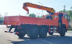 Grue de camion à bras droit de marque chinoise de 16 tonnes grue montée par camion à flèche télescopique hydraulique dépanneuses et dépanneuses - Product Image 2
