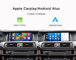 NBT Apple nirkabel Carplay Auto Android untuk 2009-2012 Bmw 1 2 <span class=keywords><strong>3</strong></span> 4 5 6 7 X1 X3 X5 Mini - Product Image 2