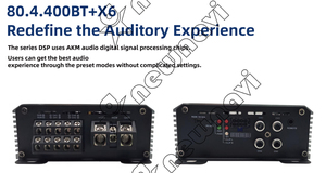 แอมพลิฟายเออร์รถยนต์ OEM ระดับ A 4 แชนแนล 4x150W + 600W RMS กำลังขับสูง สำหรับซับวูฟเฟอร์ 2 โอห์ม แอมป์ซับวูฟเฟอร์ 91-100dB SNR ตอบสนองความถี่ 10Hz-45kHz - Product Image 3