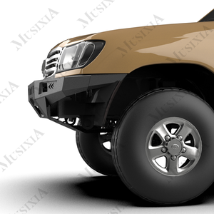 Parachoques Delantero de Acero Nuevo Diseño Gran <span class=keywords><strong>Venta</strong></span> para Vehículos Todoterreno 4x4 Barra Corta al por Mayor para <span class=keywords><strong>Toyota</strong></span> <span class=keywords><strong>Land</strong></span> <span class=keywords><strong>Cruiser</strong></span> 100 - Product Image 5