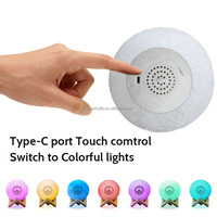 Lampe de chevet Equantu Moon Lamp avec haut-parleur Coran, lumière LED, commande tactile, application de contrôle à distance, cadeau islamique
