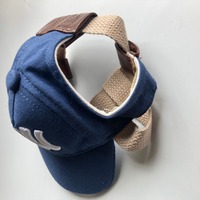 Casquette de baseball solaire pour animaux de compagnie, chapeau de voyage pour chien, chapeau de soleil printemps-automne, filet pare-soleil respirant pour animaux de compagnie