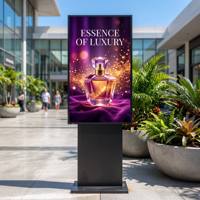 AIYOS Affichage numérique extérieur haute luminosité et kiosque LCD IP65 étanche à économie d'énergie Fabricant DOOH