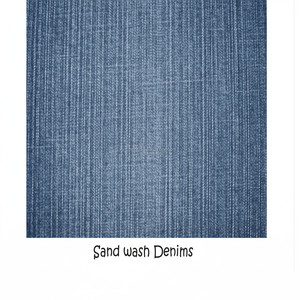 Tissu en denim sergé léger de haute qualité, indigo foncé, 100 % coton, 11 oz, largeur 62-63 pouces, tissage 3/1 RHT, rouleau de trame, pour filles et garçons - Product Image 1
