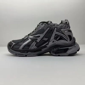 Zapatillas Deportivas de Lujo para Hombre, Modelo Runner <span class=keywords><strong>7</strong></span> <span class=keywords><strong>7</strong></span>.5 Track 3.0, Diseño <span class=keywords><strong>Retro</strong></span> Casual para Correr y Caminar, con Caja - Product Image 3