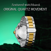 Montres à quartz pour hommes OEM 5560, nouvelles, étanches, aiguilles lumineuses, montre de luxe en acier inoxydable pour hommes, Montre Relojes