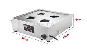 เครื่องทำซาลาเปานึ่ง6รูแบบอเนกประสงค์และสะดวกสำหรับเคาน์เตอร์ร้านค้าร้านอาหาร - Product Image 5