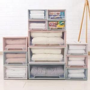 Laci penyimpanan Meja Organizer dokumen serba-serbi pemegang kosmetik Desktop kotak penyimpanan kabinet rumah alat tulis kantor Stackable