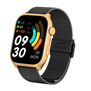 Montre connectée sportive intelligente Runmefit New 2025 en alliage de zinc avec écran tactile, étanche IP68, télécommande, e-mail, montre connectée du fabricant - Product Image 6
