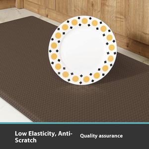 Alfombra Cuadrada de PVC de Color Sólido para Cocina, Alfombra Antideslizante para el Hogar, Absorbente y Lavable para Restaurante, Baño y Puerta - Product Image 5