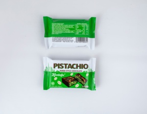 KENLAIFU Barre de chocolat solide aux fruits et pistaches, style halal de Dubaï, 70g - Product Image 3