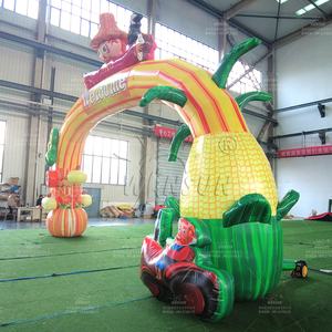 WINSUN sıcak satış yeni tasarım korkuluk temalı karşılama reklam faaliyetleri için şişme kemerler olay - Product Image 3