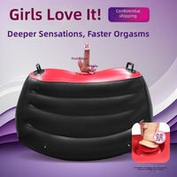 Fauteuil gonflable pour femmes avec dildo électrique à poignée détachable, en PVC, portable et multi-positions
