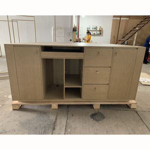 ชั้นวางแสดงเสื้อผ้าของผู้หญิงที่ออกแบบโต๊ะสำหรับร้านขายเสื้อผ้า - Product Image 3