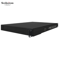 Firewall 1U pour rack, 6 ports LAN, 3320M HM76, DDR3 MAX 8G, VGA, SATA3.0, MSATA, compatible WIN7 WIN10 WIN11, Appliance Firewall