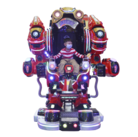 Robot marcheur pour enfants « Future Warrior » à longue autonomie de batterie, pour aires de jeux intérieures/extérieures, destiné aux entreprises de divertissement en espace public