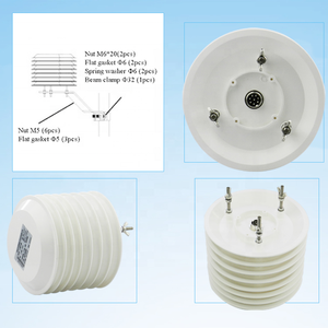 เซ็นเซอร์วัดอุณหภูมิและความชื้นแบบดิจิตอลในตัว Veinasa-THP RS485 4-20mA OEM IP54 12-24V เซ็นเซอร์วัดอุณหภูมิอากาศ Veinasa-THP รุ่น V - Product Image 2