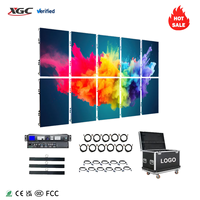 Mur vidéo LED intérieur Ultra HD P1.86, panneau d'affichage numérique sans soudure, fréquence de rafraîchissement 3840Hz, HDR10, luminosité 600CD, scène d'église