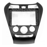 Cadre vidéo Android pour Hyundai Accent Elantra Sonata Azera Rohens Genesis Coupe Tucson Veracruze Kona i20 ix25 H1 Fascia