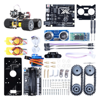 Robot de voiture intelligent Eparthub avec suivi de ligne BT et châssis à chenilles U-Bot V2.0 Kits pour projets programmables