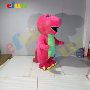 Efun Professional Custom Inflatable <strong>Dinosaur</strong> <strong>Barney</strong> Mascot <strong>Costume</strong> Adult Cartoon <strong>Dinosaurs</strong> Mascot <strong>Costume</strong> for Party - Product Image 5