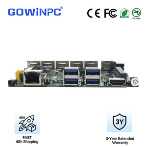 Placa de Enlace Industrial Multi-LAN con <span class=keywords><strong>CPU</strong></span> Intel de 6ª/7ª/8ª Generación (6200u, <span class=keywords><strong>7200u</strong></span>, 8550u), 2x RS232, Hasta 6 COM, GPIO de 8 bits - Product Image 6