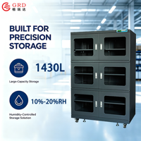 Secadora Industrial GRD 1430BF-6 con Control Inteligente por Microcomputadora, Deshumidificación Consistente, Almacenamiento de Componentes Electrónicos