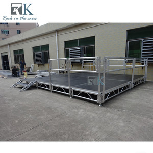 RK Black Non-slip <b>Platform</b> <b>Stage</b> with Skirts Assembly <b>Stage</b> <b>Platform</b> - Product Image 6