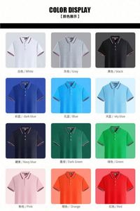 Custom High Purity Soft Cotton Polo T <b>Shirts</b> Men's Anti-Wrinkle Over Size Polo <b>Shirts</b> for Staff With Logo - Product Image 6