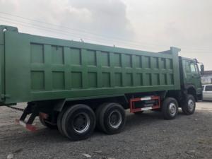 รถบรรทุกฮาวโอ 8x4 ยูโร 2 ดีเซล รถบรรทุกขนาดเล็กใหม่สำหรับงานเหมือง รถดัมพ์ 10 ล้อ รถบรรทุกเทท้าย 11-20 ตัน พวงมาลัยซ้าย กล้องมองหลัง 251-350 แรงม้า 6-8 ลิตร - Product Image 6