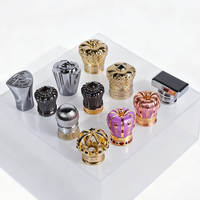 Bouchons de flacon de parfum magnétiques écologiques 15 mm en acier inoxydable avec capuchon couronne