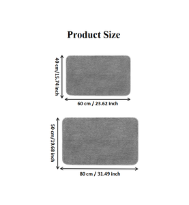 פוליאסטר רך סופר-רך 10 מ "מ עובי מחצלת ספיגה מהירה וייבוש עם ללא החלקה נגד החלקה tpr לשימוש ביתי - Product Image 6