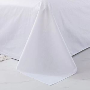 Juego de Sábanas JiaJia de 4 Piezas, Juego de Ropa de Cama Blanca, Sábana para Cama de 3 Plazas, <span class=keywords><strong>Mise</strong></span> Rengaine Lits - Product Image 3