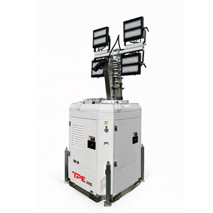 Générateur diesel hydraulique portable 1100 kg 9 m 200 L pour tours d'<span class=keywords><strong>éclairage</strong></span> à batterie, idéal pour la location - Product Image 1