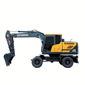 Excavatrice sur pneus HW155 d'origine, 15 tonnes, pour projets municipaux et de construction routière - Product Image 1