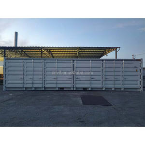 Conteneur d'expédition de fret sec Vita 40HQ d'occasion avec paroi latérale complète 4 portes Capacité de 74,3 m3 Acier corten Fabriqué dans le Guangdong - Product Image 5