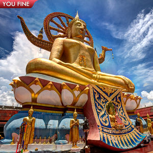 屋外の巨大なインドのシヴァブロンズ像 - Product Image 4