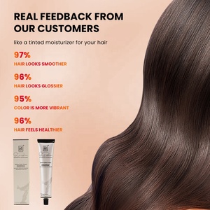 Su misura OEM a basso contenuto di ammoniaca colore colore dei <span class=keywords><strong>capelli</strong></span> colore crema per salone professionale permanente colorante tintura - Product Image 4