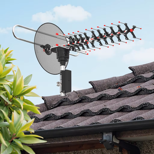 Aerial Dvb-T Anteny VHF Anteni Digital <b>Tv</b> Antenas Outdoor HDTV Remote <b>Controlled</b> Rotatable Omnidirectional <b>Tv</b> Antenna - Product Image 1