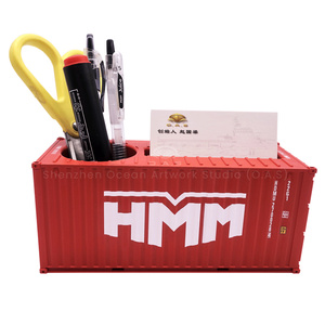 <span class=keywords><strong>HMM</strong></span> 1:35 Ölçekli Plastik Nakliye Konteyneri Modeli Özelleştirilebilir Kalemlik Yaratıcı Ofis Masası Dekoru İş Noel Hediyesi - Product Image 1