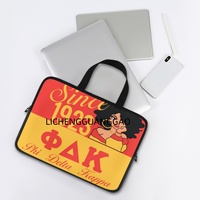 Sac d'ordinateur portable pour le bureau, thème Sororité Nationale NSPDK des Phi Delta Kappas, fournitures de bureau, vente en gros personnalisée